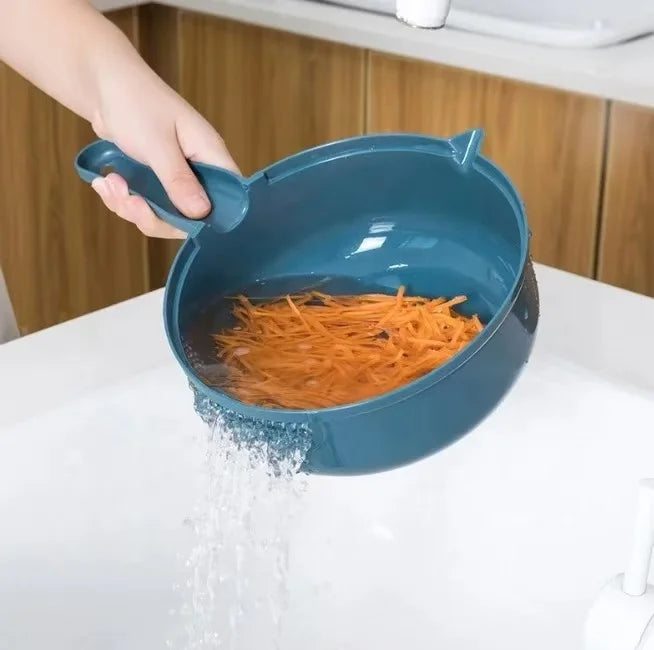 Multi-Function Vegetable Chopper and Grater for Effortless Meal Prep