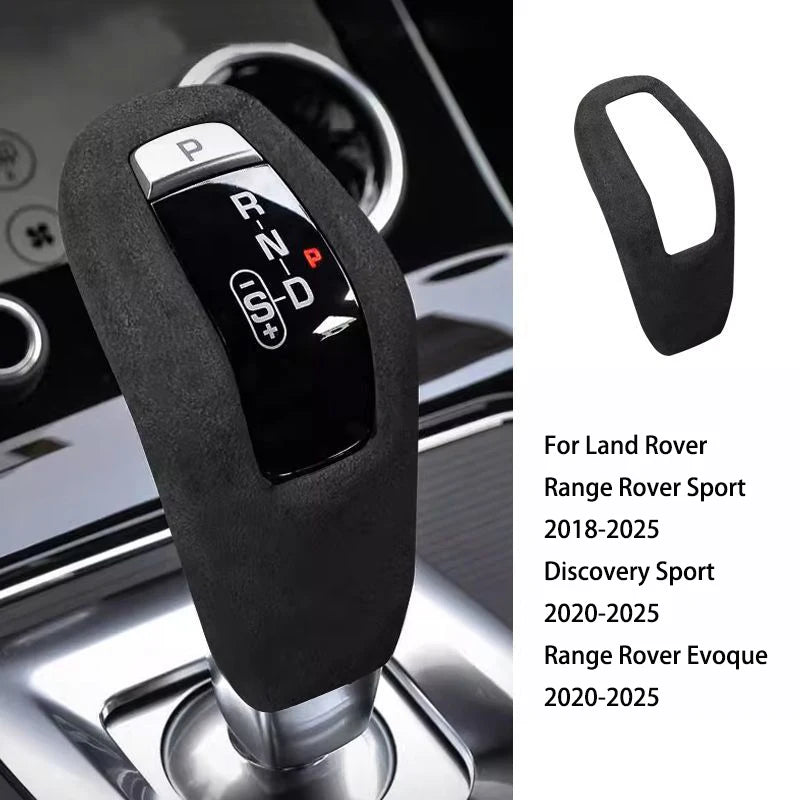 Alcantara Suede Gear Shift Knob Cover For Land Rover