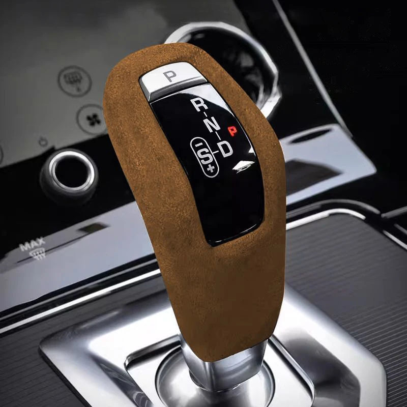 Alcantara Suede Gear Shift Knob Cover For Land Rover