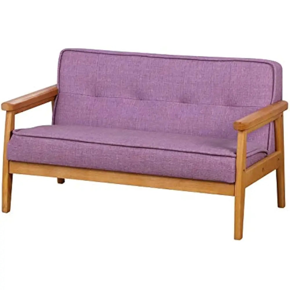 Combination Modern Living Sofa Seater Couch With Wood Arms