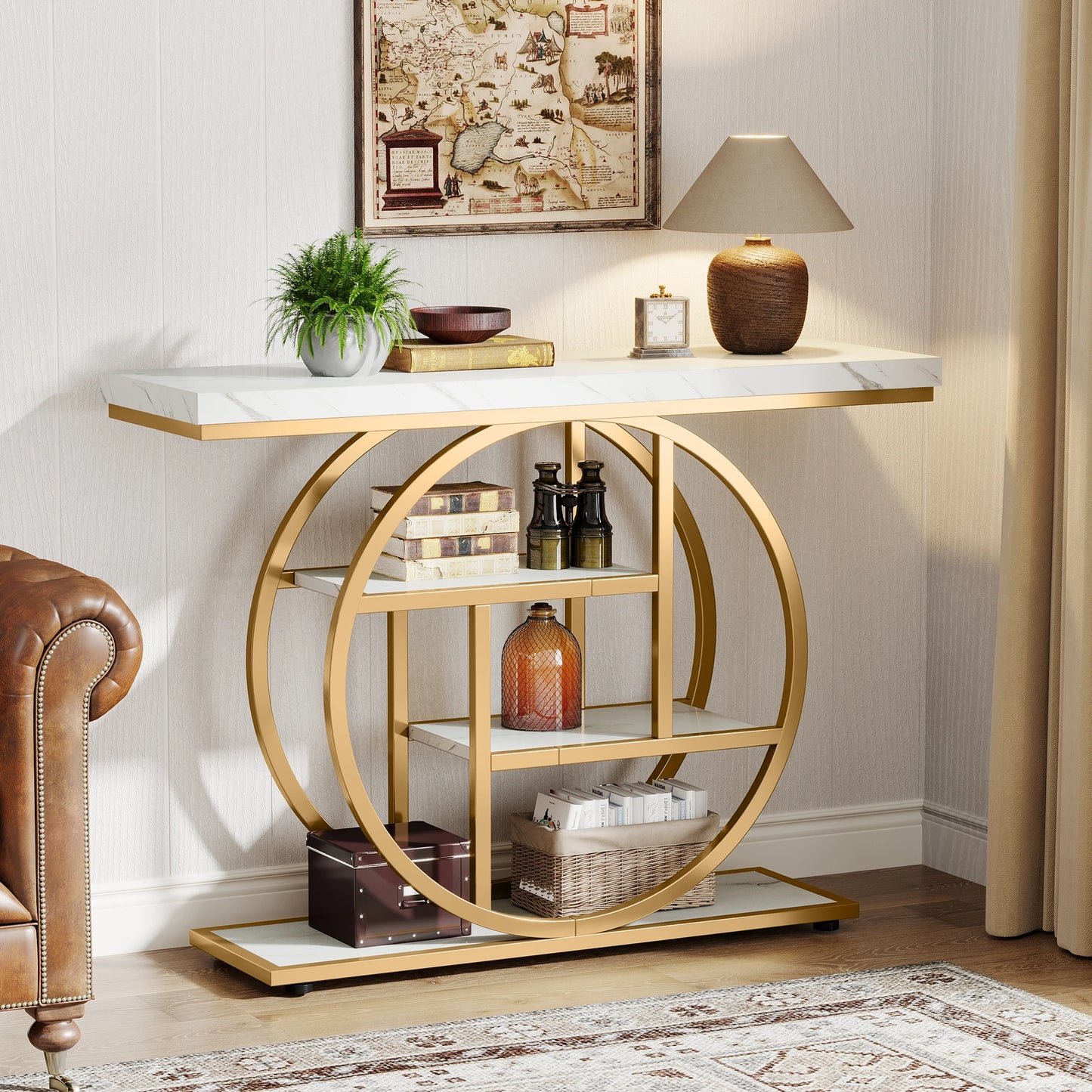 Tribesigns 4 Tier Console Table For Entryway And Hallway