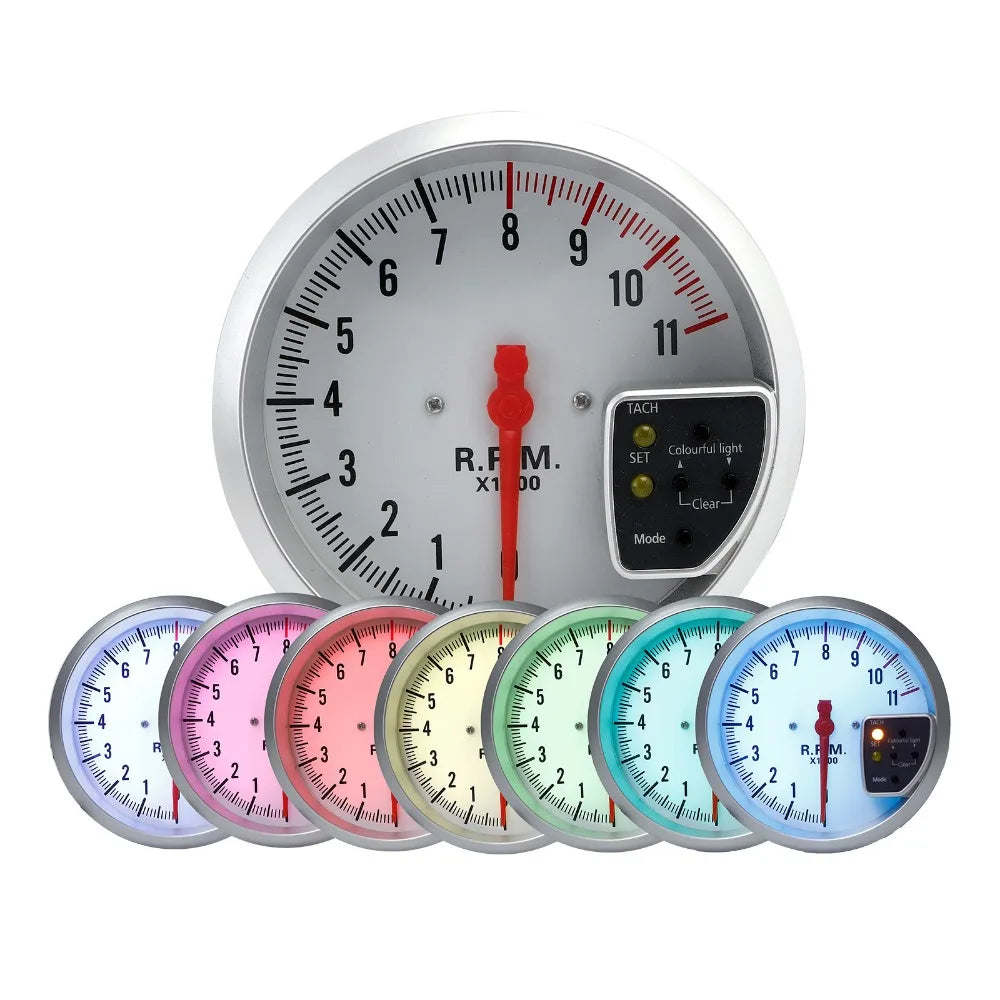 High Performance LED Digital Tachometer for Racing Cars