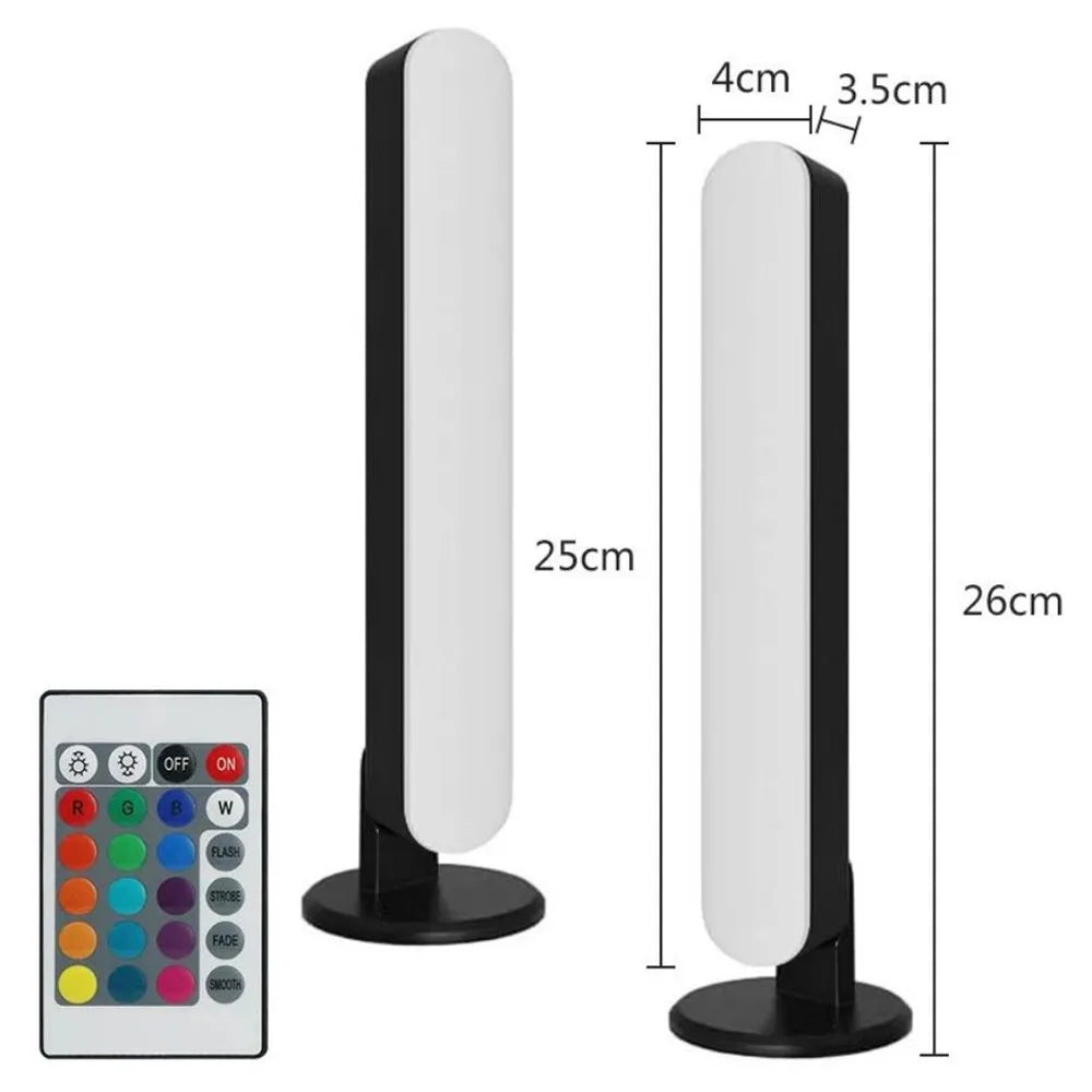 Music Sync LED Night Light Bars for Gaming and Relaxation