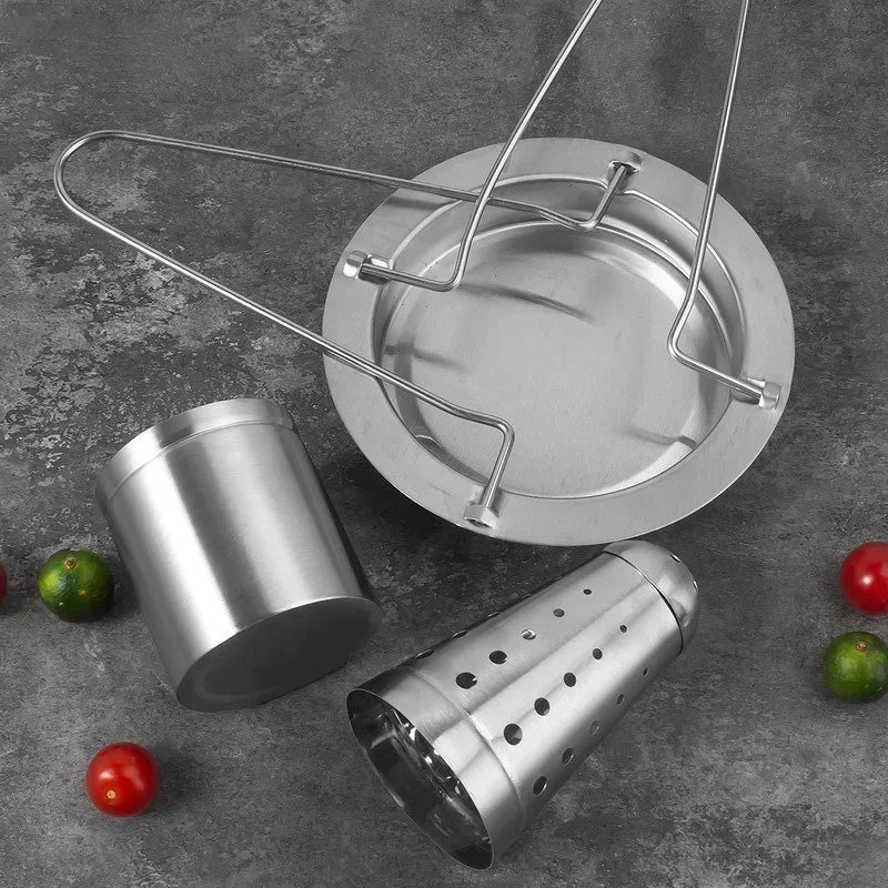 Stainless Steel Removable Roasting Grill Stand for Outdoor BBQ