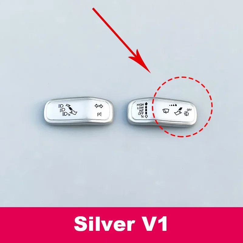 Interior Steering Wheel Switch Trim for VW Golf Accessories