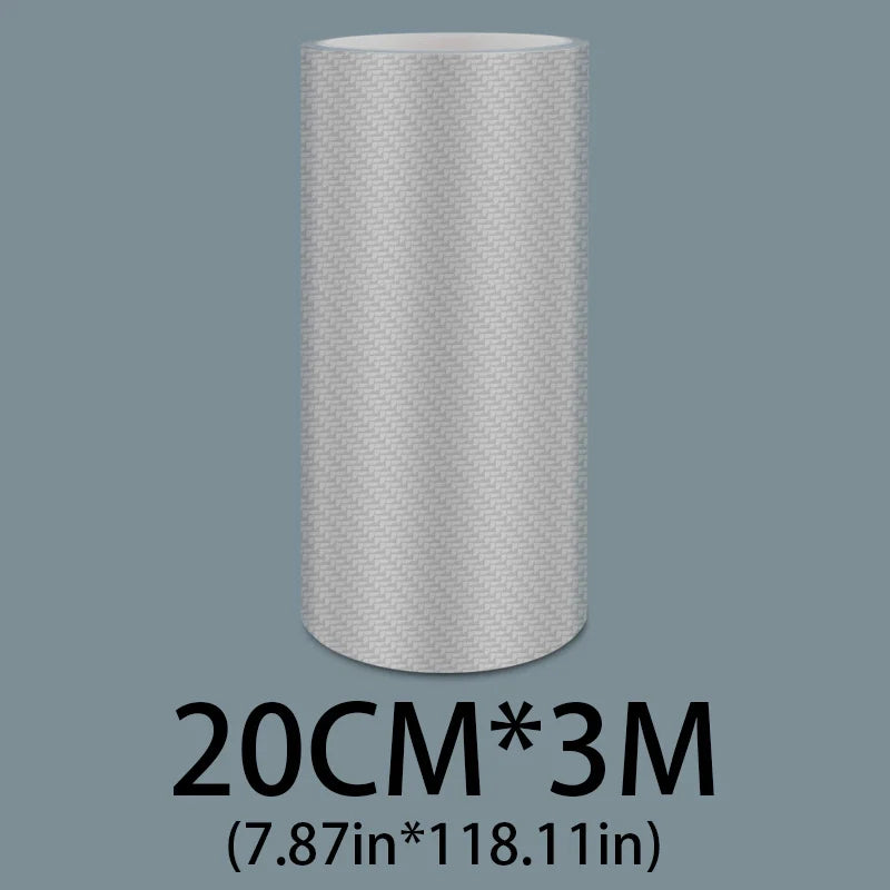 Transparent Carbon Fiber Car Trim Bumper Door Sill Film Anti Scratch Guard Sticker Strip Invisible Body Film