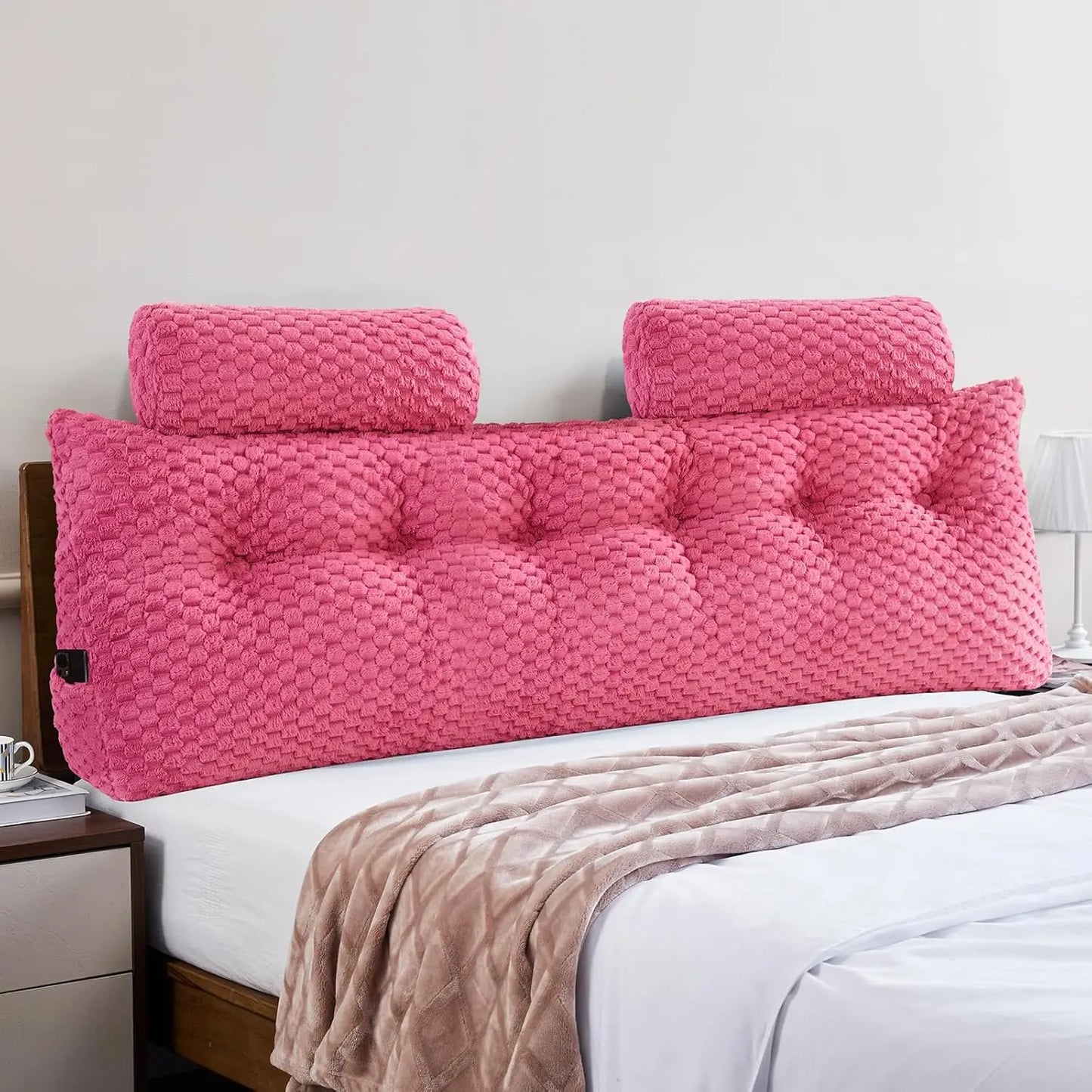 Sichuan Wedge Headboard Pillow for Neck Roll Bolster