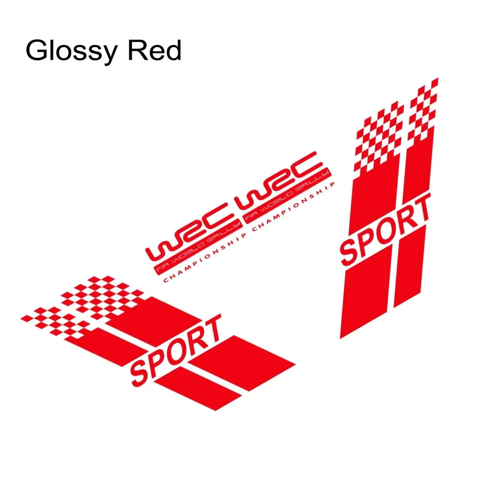 Car Both Side Body Sticker Stylish Auto Racing Sports Vinyl Film Decal For Ford Focus 2 3 MK2 MK3 Tuning Accessories