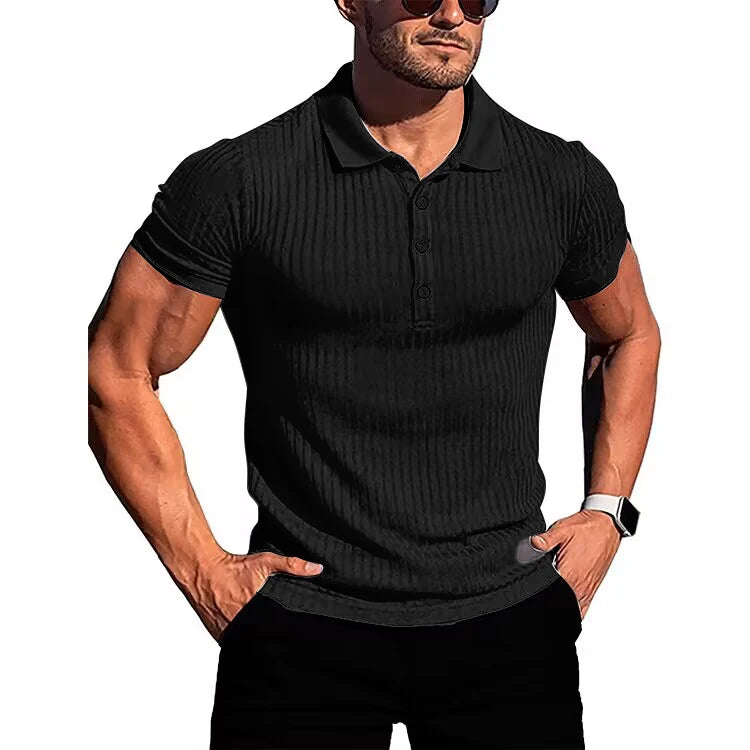 Zhejiang Choice Mens Breathable Stretch Slim Polo Shirt