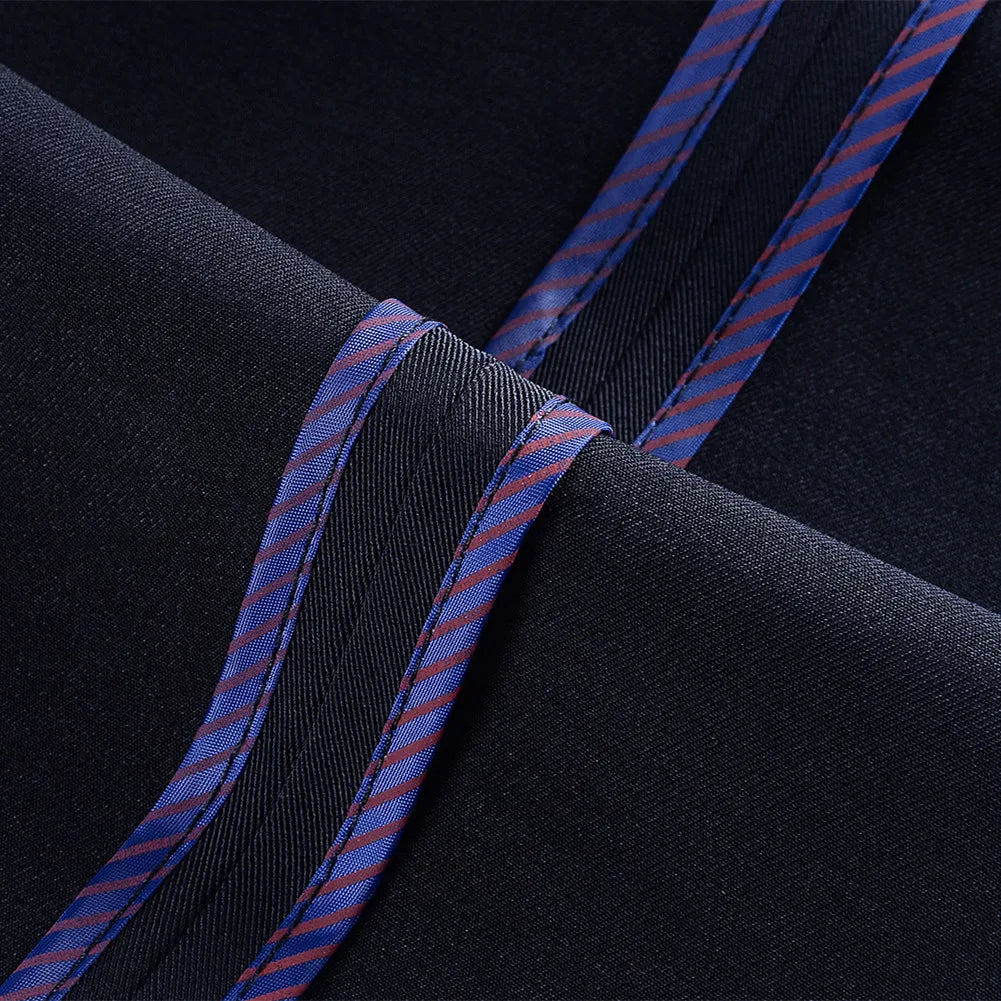 High Waist Wool Cashmere Dress Pants for Men