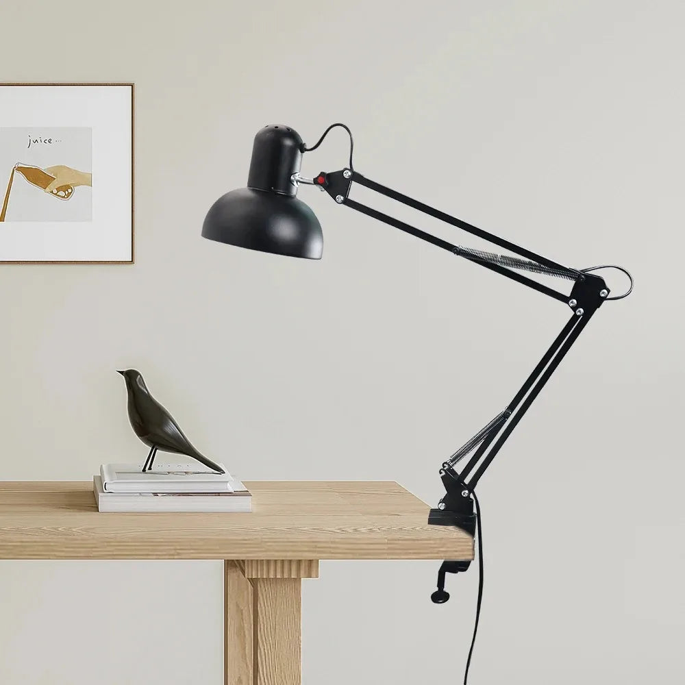 LED Desk Lamp with Clamp for Study and Office Use