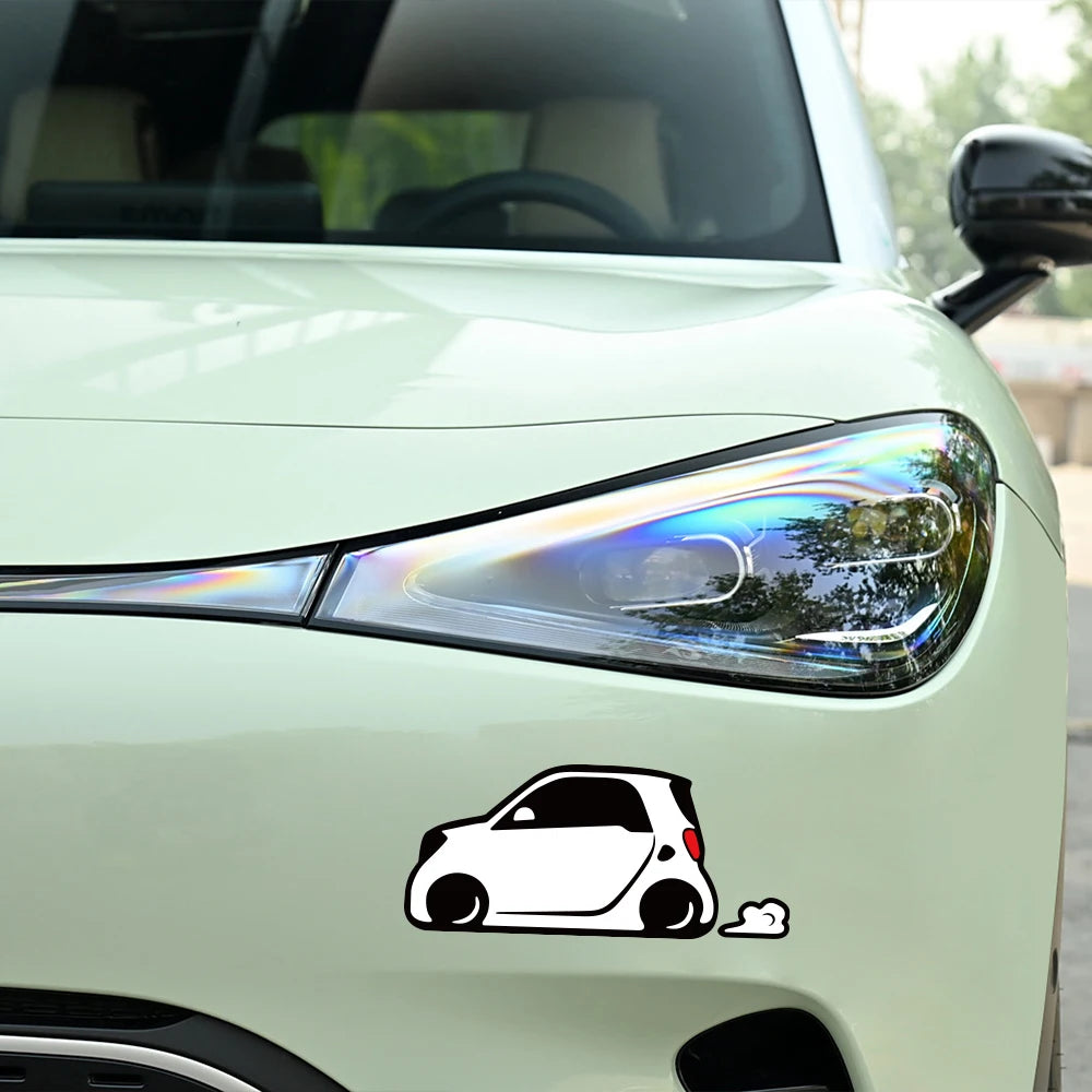 Car Stickers Decal Decoration Vinyl Film Decals for Mercedes Benz Smart Fortwo W453 W451 Racing Auto Styling Accessories