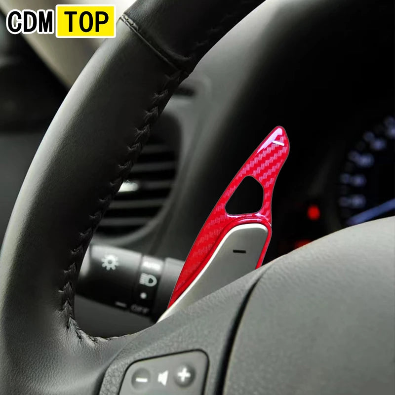 Lexus IS Carbon Fiber Paddle Shift Extensions for Enhanced Control