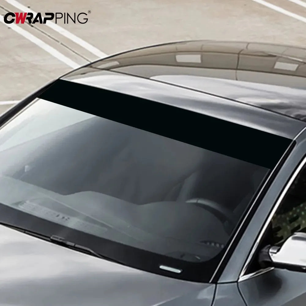 Car Sunshade Stickers Fly Eye One Way Vision Mesh Film Auto Front Windshield 3D Design Vinyl Film Decals