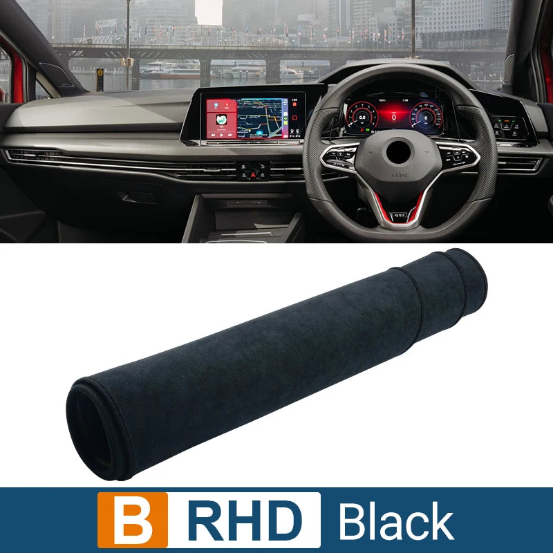 VW Golf 8 Dashboard Mat Sun Shade Non-slip Cover Accessory