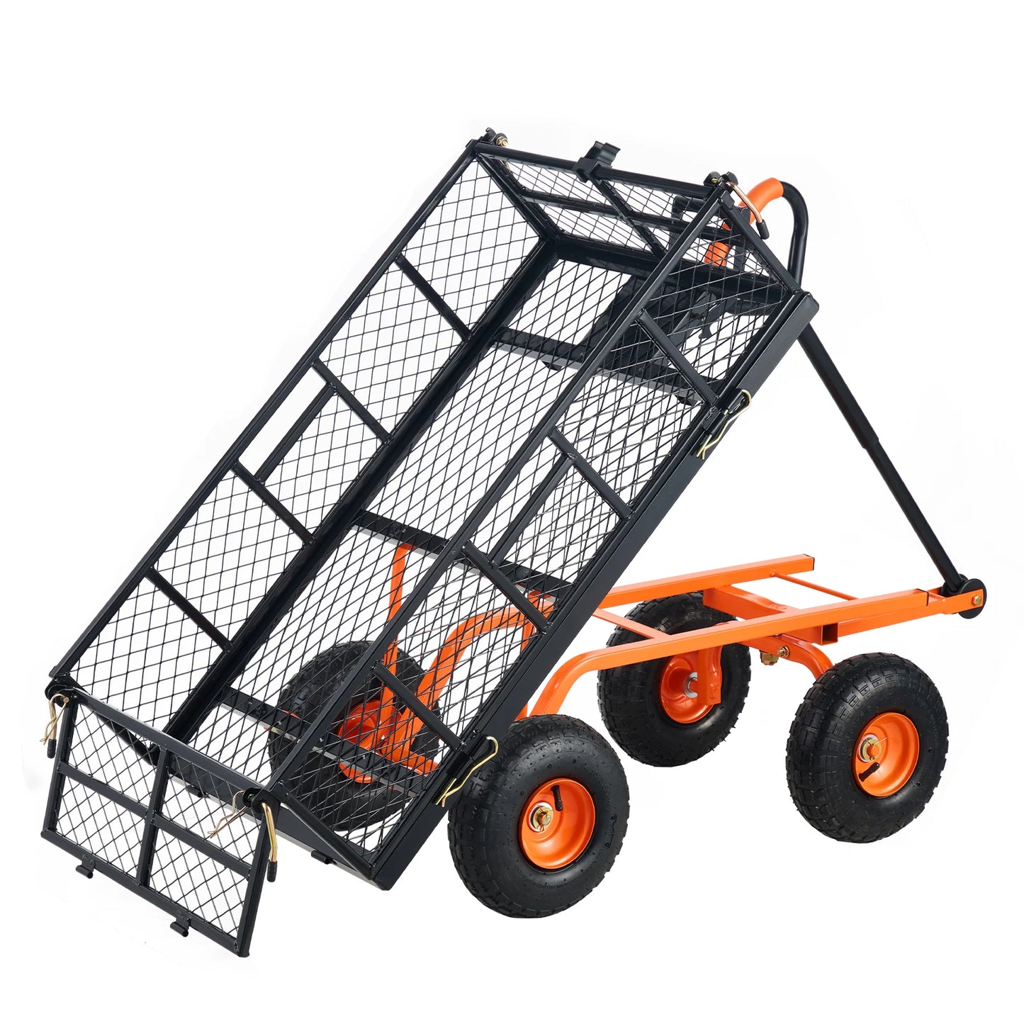 Durable Garden Cart Versatile Utility Wagon for Easy Transport