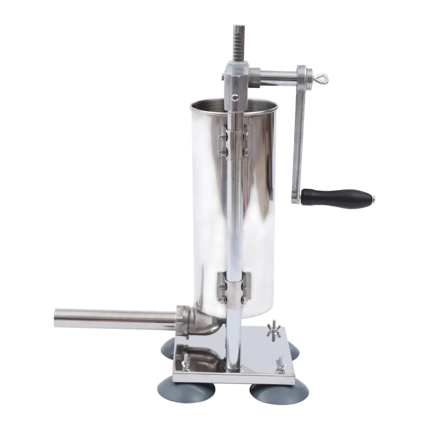 Vertical Manual Sausage Stuffer Stainless Steel Meat Maker Tool
