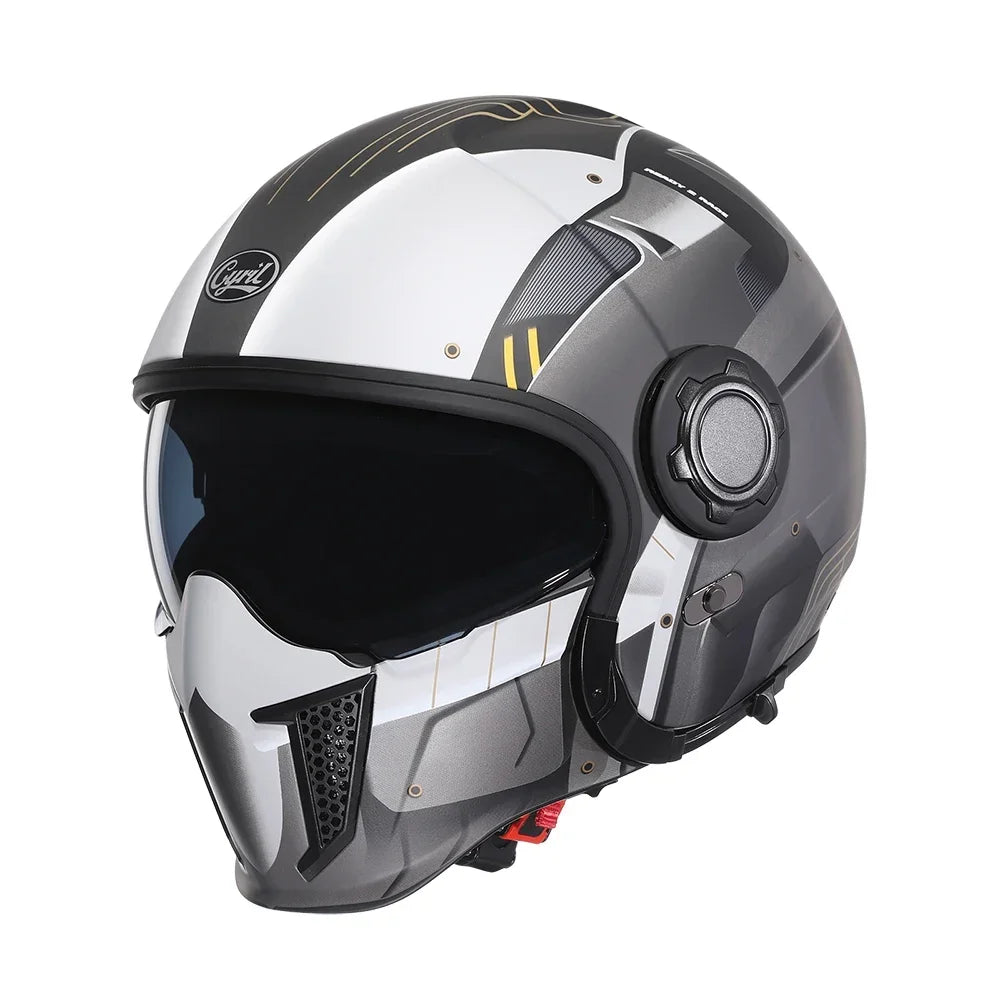 Cyril Modular Motorcycle Helmet DOT ECE Approved Full Face