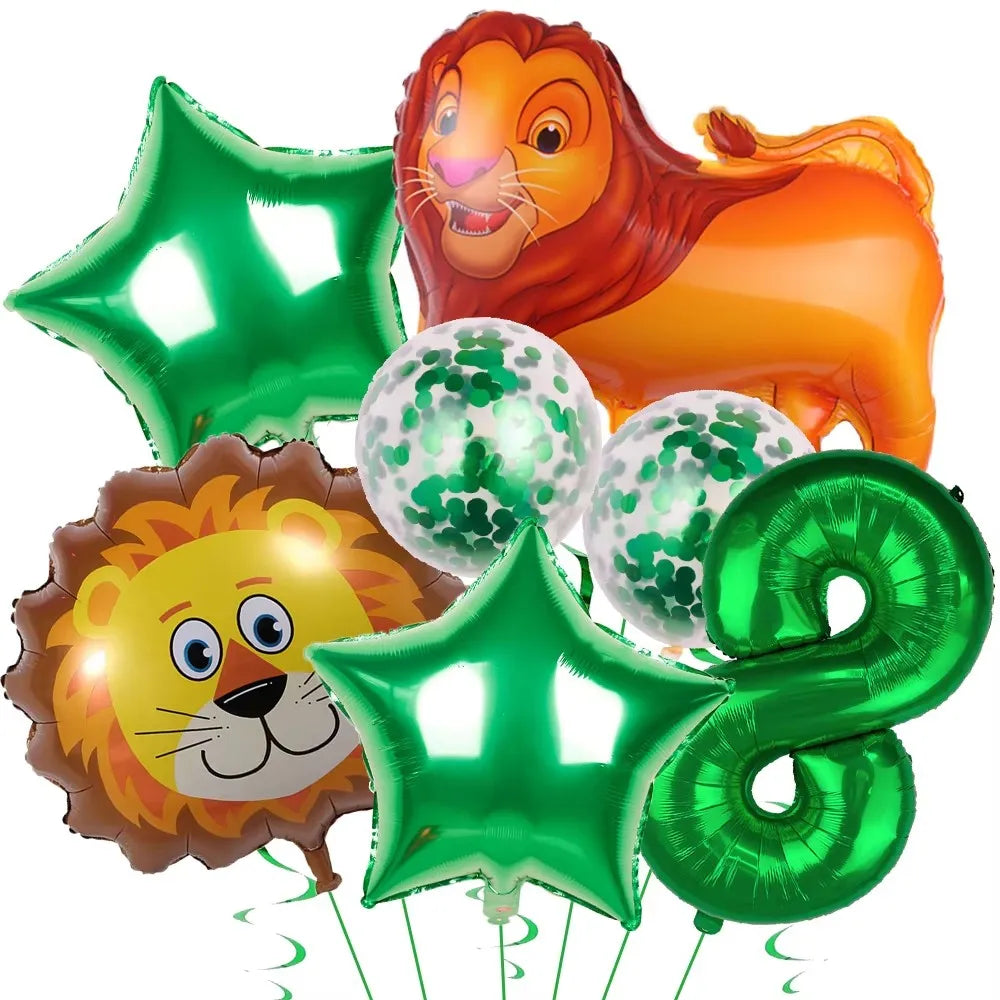 Lion King Simba Birthday Party Disposable Tableware and Decor Set