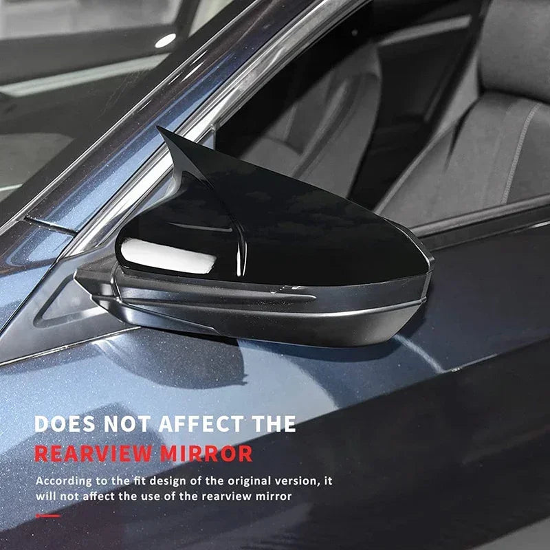 Horn Style Side Mirror Cap Cover for Honda Civic 10th Gen