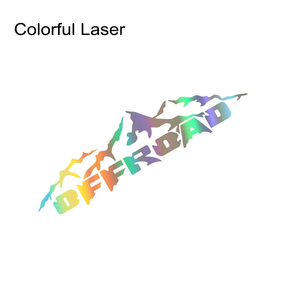 Car Off Road Sticker Vinyl Graphics Decal for Ford F150 Dodge Toyota Hilux Maxus Isuzu Dmax GWM Cannon Mitsubishi