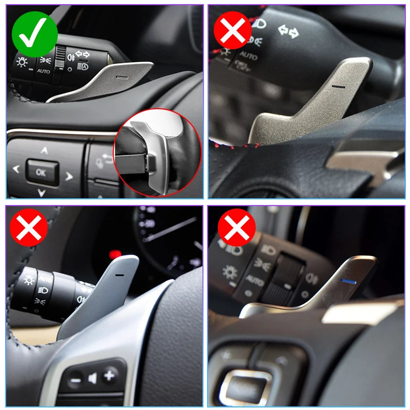ABS Car Steering Wheel Paddle Shift For Lexus Vehicles