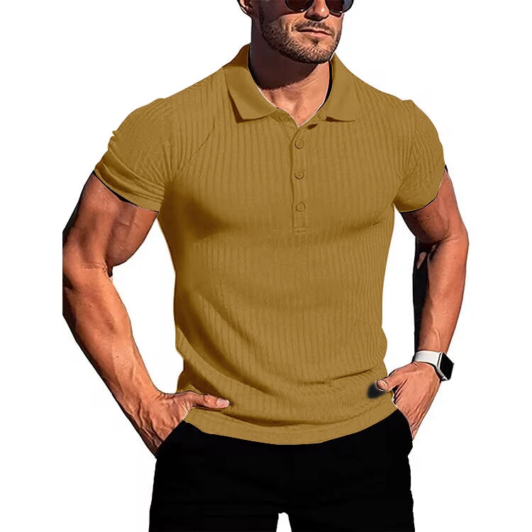 Zhejiang Choice Mens Breathable Stretch Slim Polo Shirt