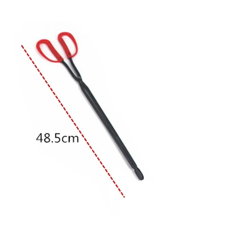Long Handle BBQ Tongs for Easy Grilling and Cleaning