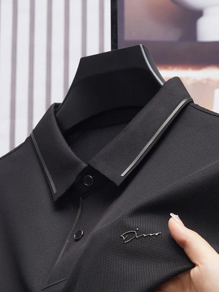 Elitevest Men's Polo Shirt Premium Luxury Cool Fabric
