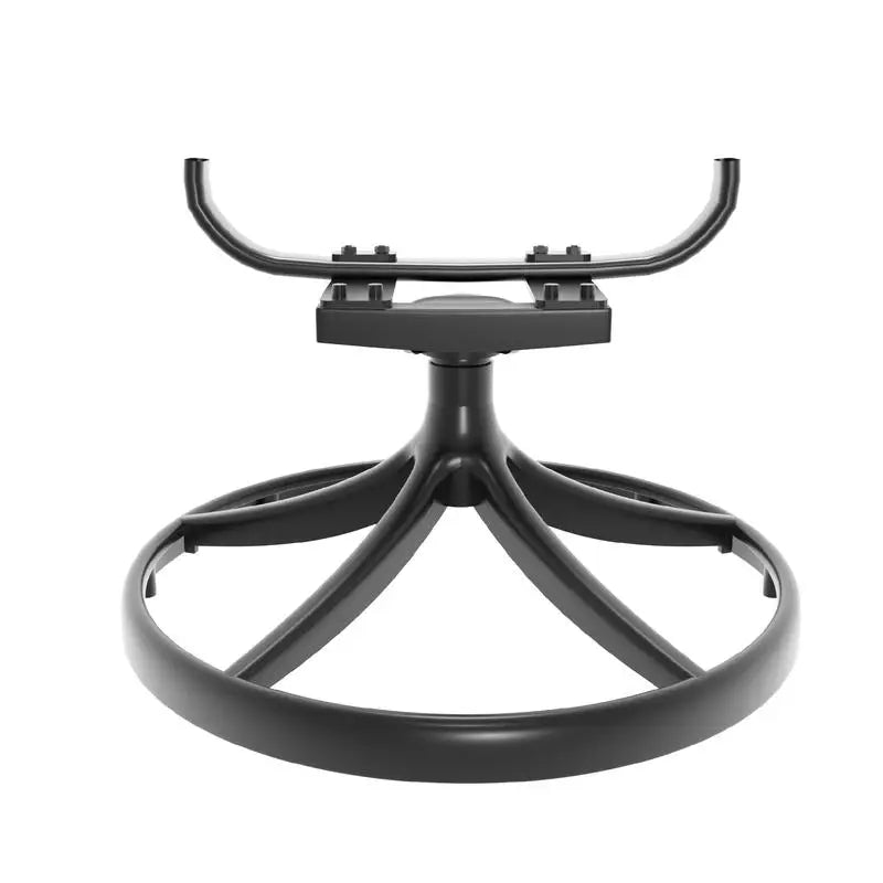 Durable Outdoor Cast Aluminum Patio Swivel Chair Set