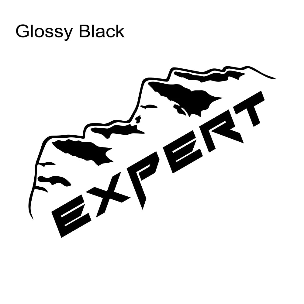 Mountain Styling Car Back Door Stickers Vinyl Decals For Peugeot Expert Traveller Auto Body Exterior Accessories