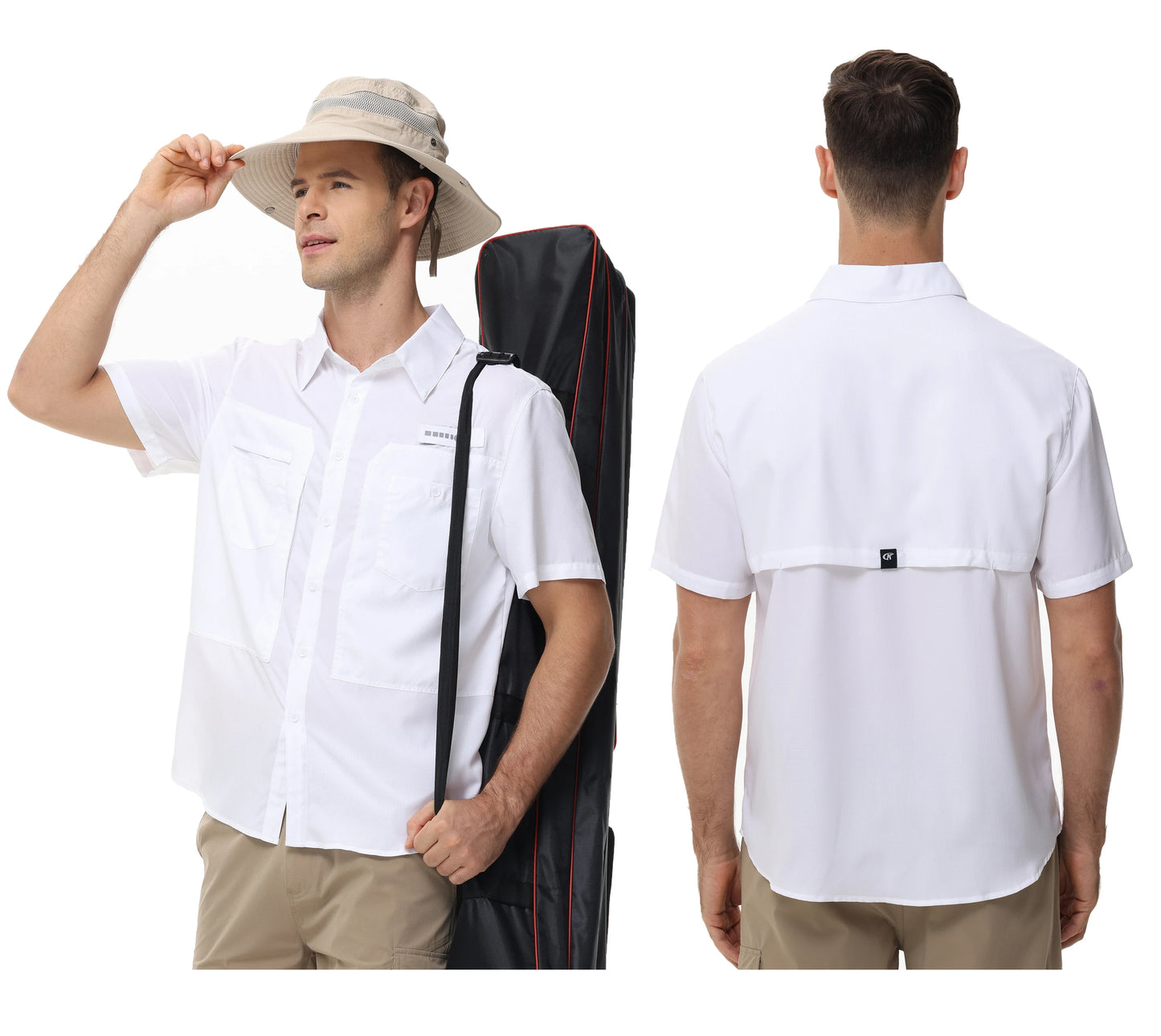 Men's Breathable Fishing Shirt by NoEnName
