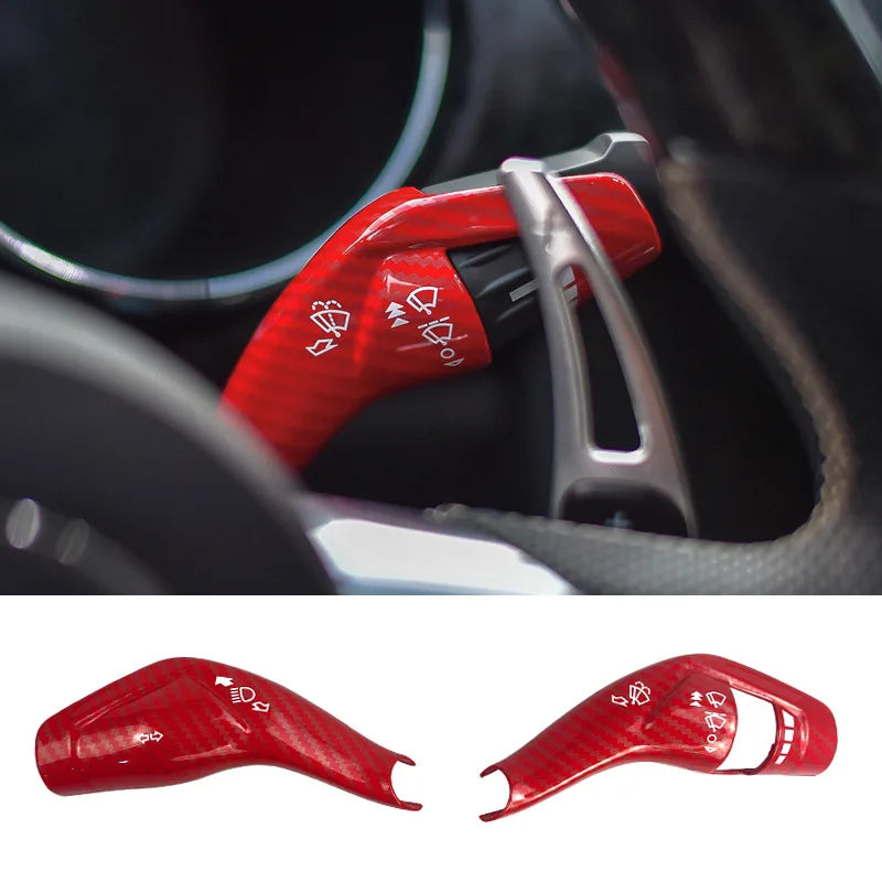 Car Shift Lever Wiper Rod Cover Trim For Ford Mustang