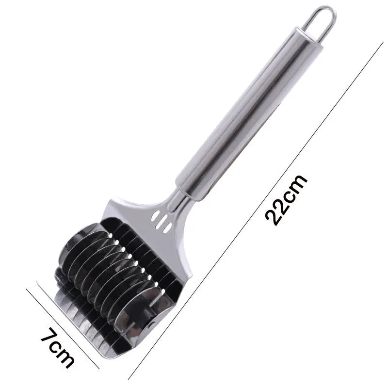 Manual Stainless Steel Noodle Cutter Pasta Maker Kitchen Tool