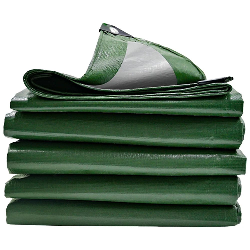 Large Tarpaulin Waterproof Heavy Duty Rain Cloth Truck Tarp Cover Outdoor Camping Tent Canopy Pergola Sun Shade Car Shed Awning