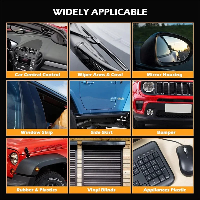 Car Plastic Restorer Coating Agent for Exterior Repair and Shine