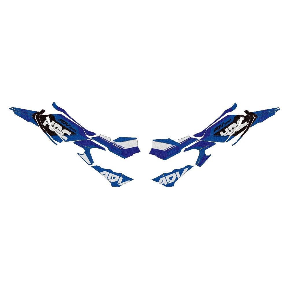ADV 350 Fairing Protection Graphic Kit Decal Sticker Set