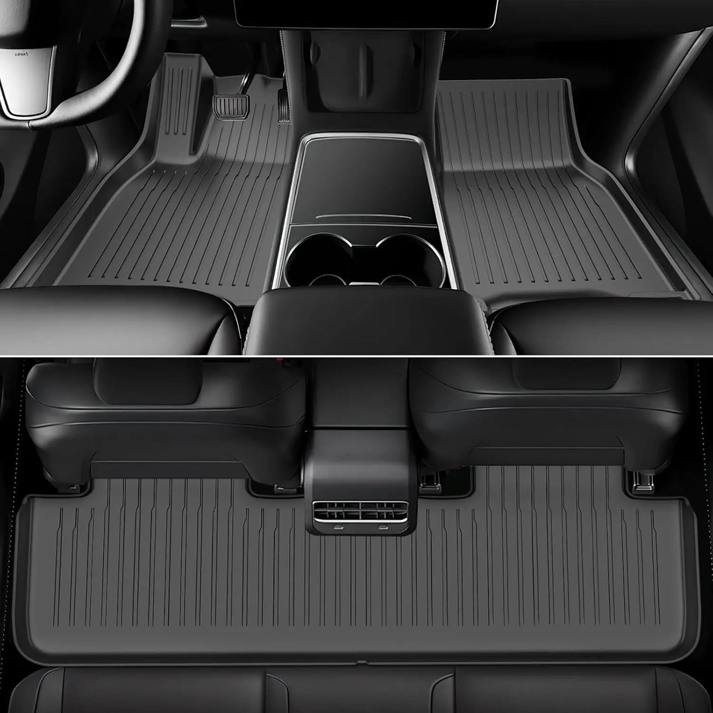 All Weather Floor Mats For Tesla Model Y And Model 3