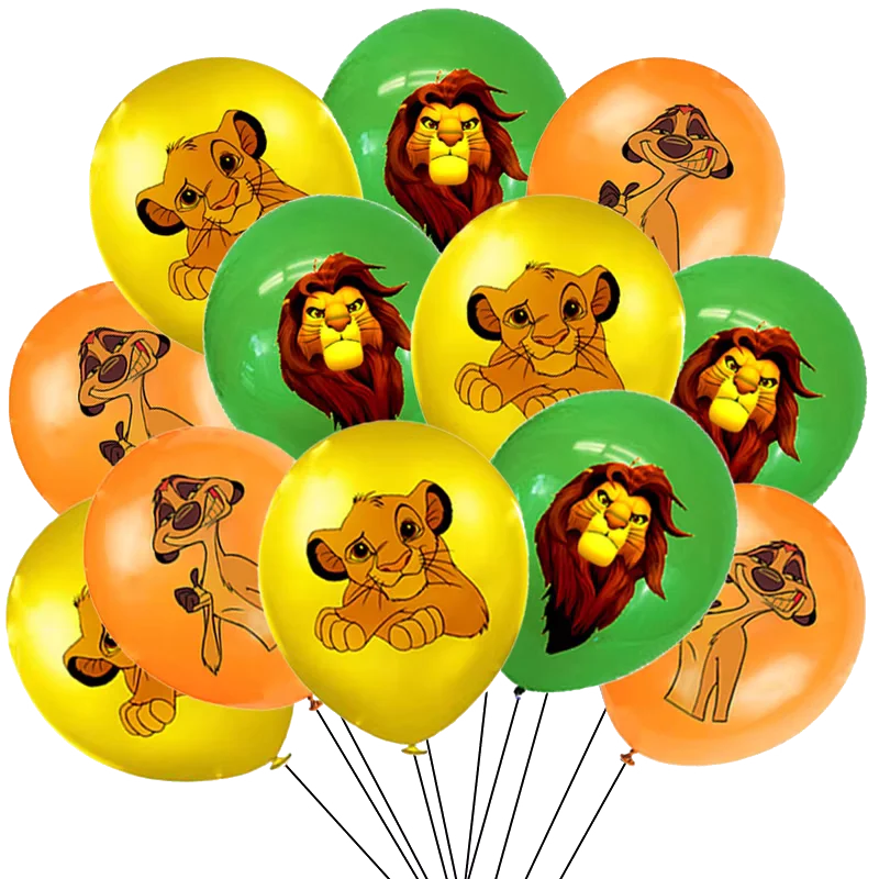 Lion King Simba Birthday Party Disposable Tableware and Decor Set