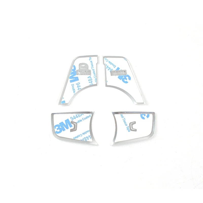 Aluminum Alloy Gear Shift Button Decals for Audi A4