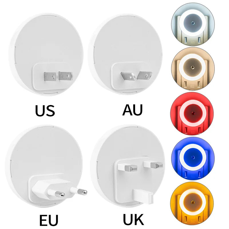 Smart LED Night Light With Sensors For Kids And Babies