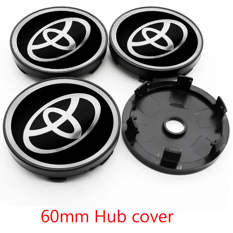 Toyota Wheel Center Hub Cap Stickers For Rav4 Yaris Camry
