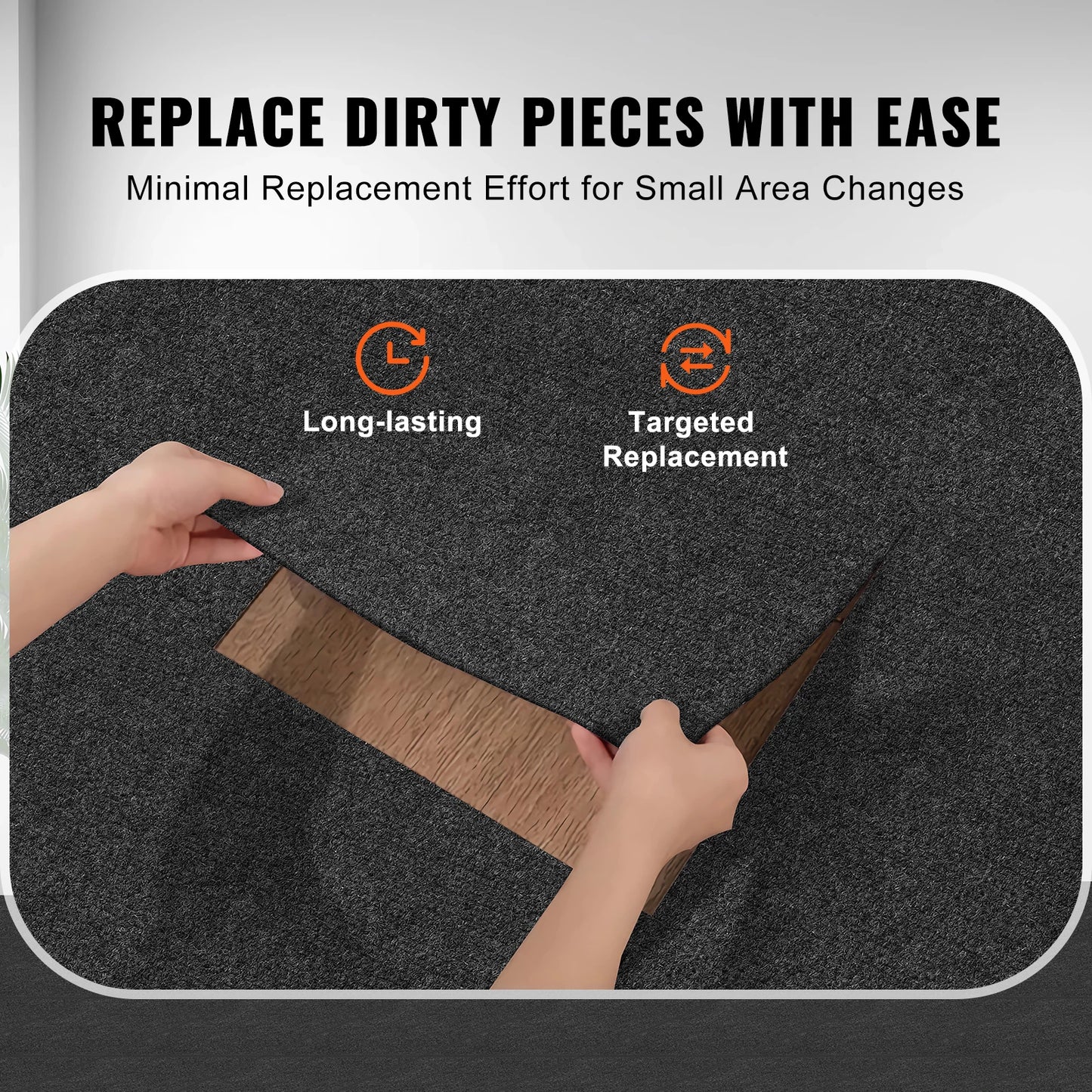 Peel and Stick Soft Carpet Tiles for Easy Floor Makeover
