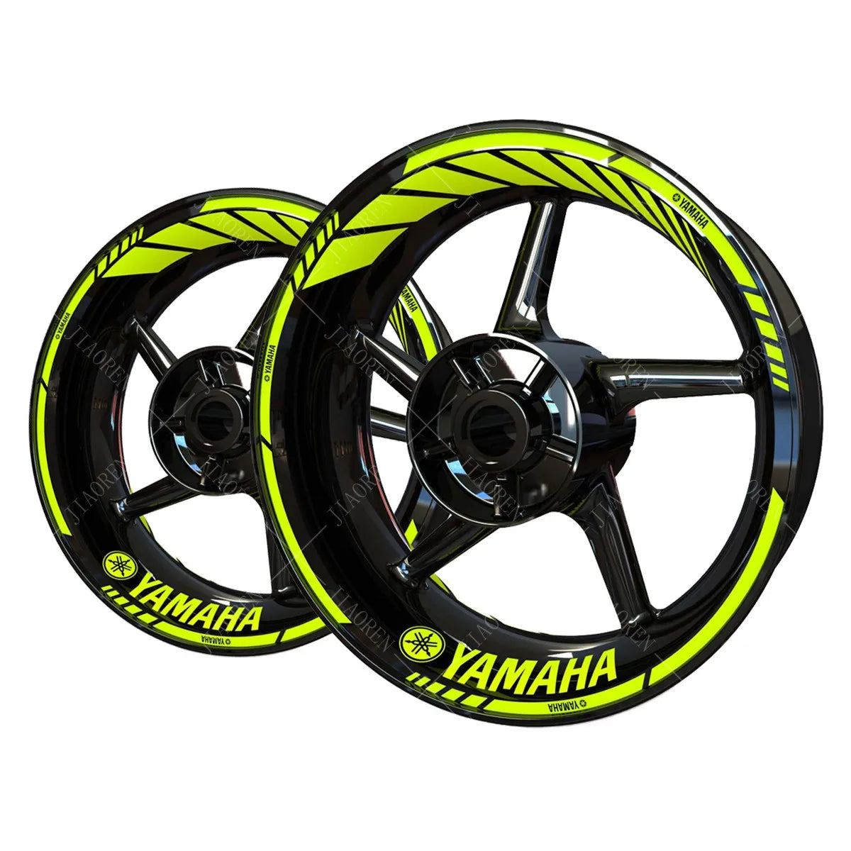 Yamaha Wheel Logo Sticker Rim Decal Vinyl Set Kit Pro