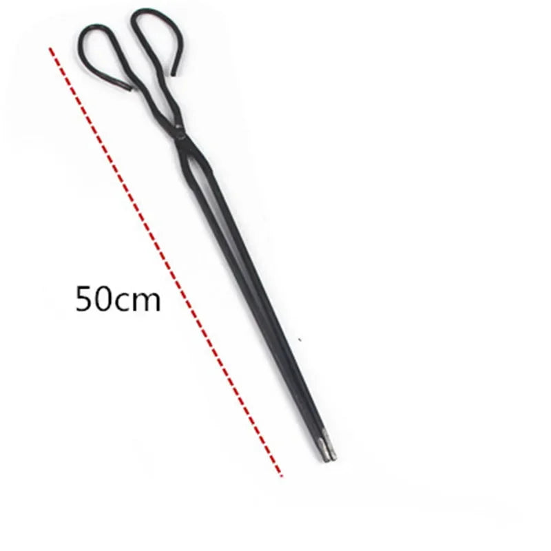 Long Handle BBQ Tongs for Easy Grilling and Cleaning