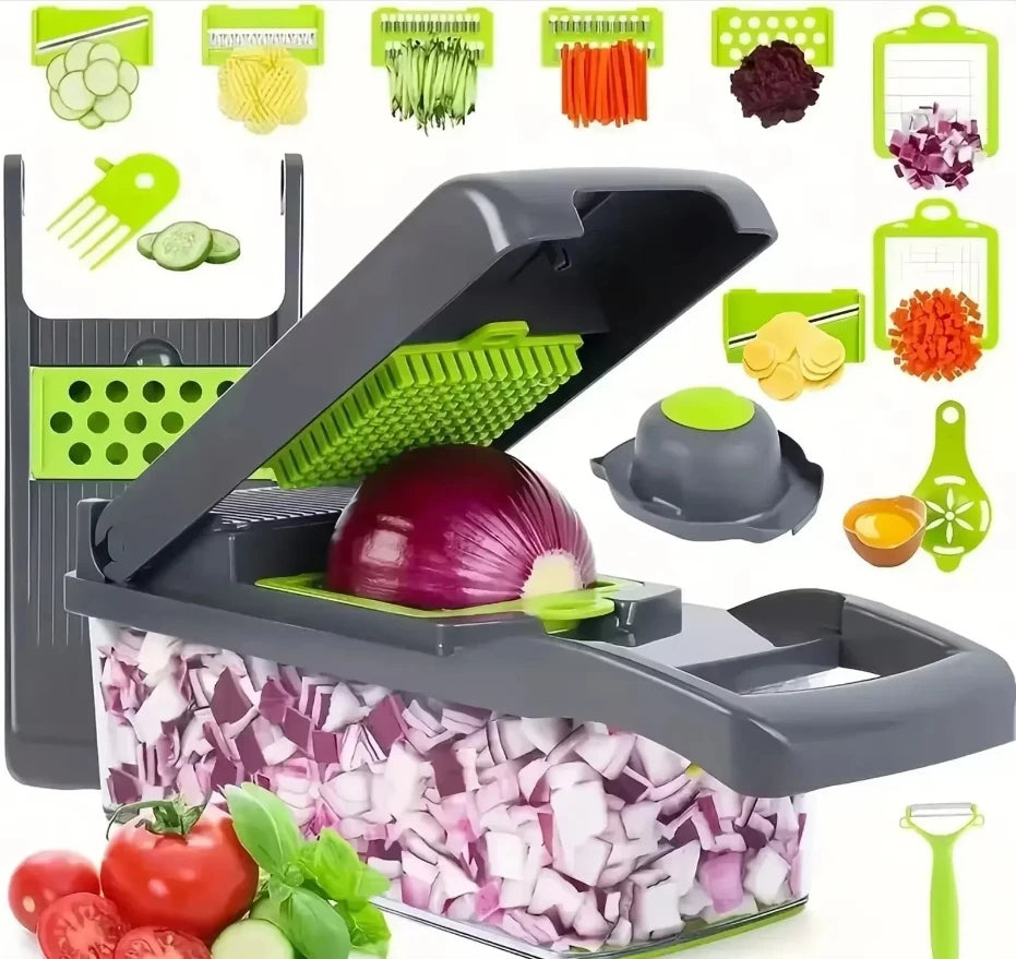Multifunctional Vegetable Chopper Slicer Dicer for Effortless Cooking