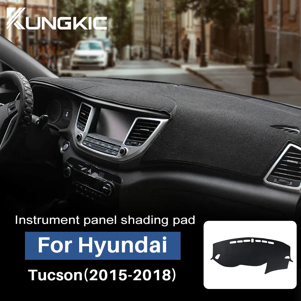 Hyundai Tucson Flannel Dashboard Cover Anti-UV Light Pad