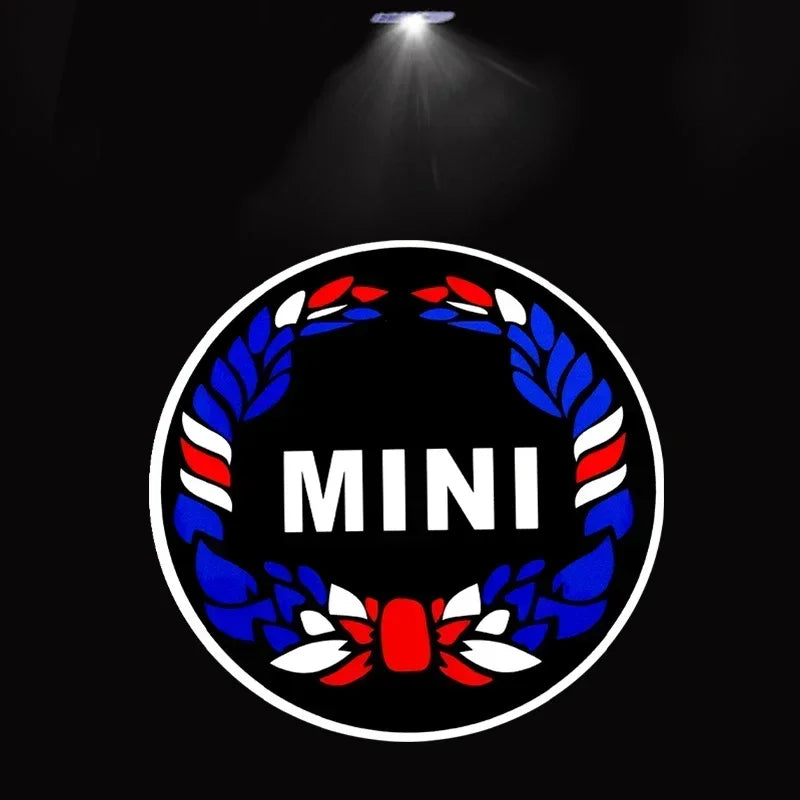 BMW Car LED Door Light Logo Projector For Mini Cooper