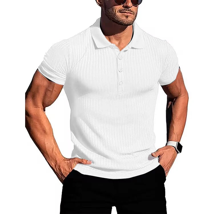 Zhejiang Choice Mens Breathable Stretch Slim Polo Shirt