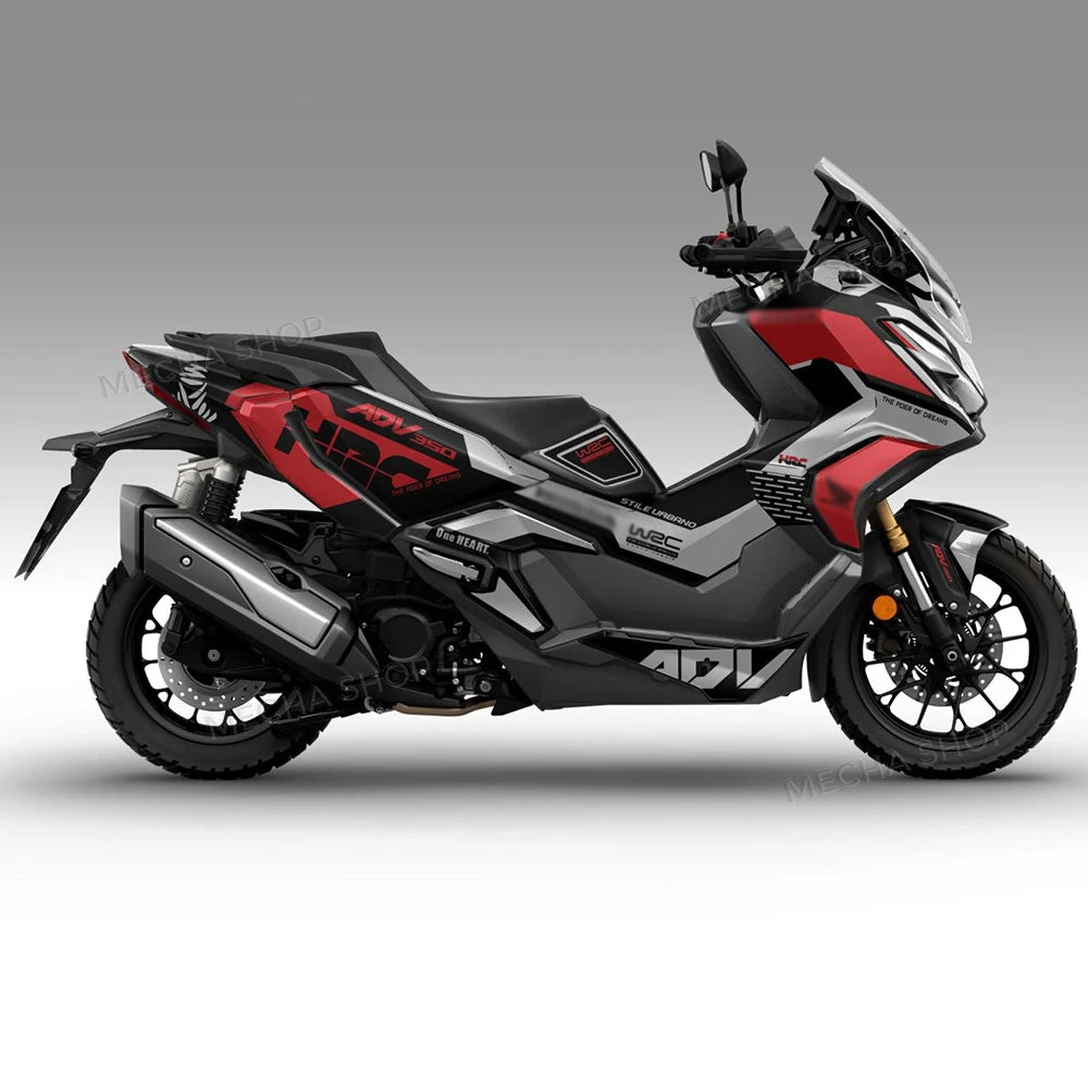 ADV 350 Fairing Protection Graphic Kit Decal Sticker Set